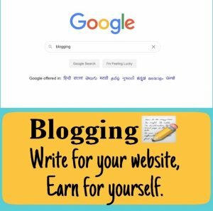 Blogging